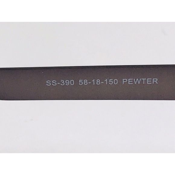 New Designer Inspired SUCCESS SS-390 Pewter Eyeglasses 58mm with Case main image 6